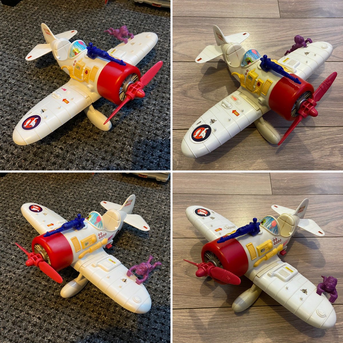 SupernerdsT's tweet photo. Pics of the ecto bomber when I got it and pics of it fully whitened and replacement stickers added
#ectobomber #ghostbusters #kennerghostbusters #retrotoys https://t.co/uR0BKyzJiI