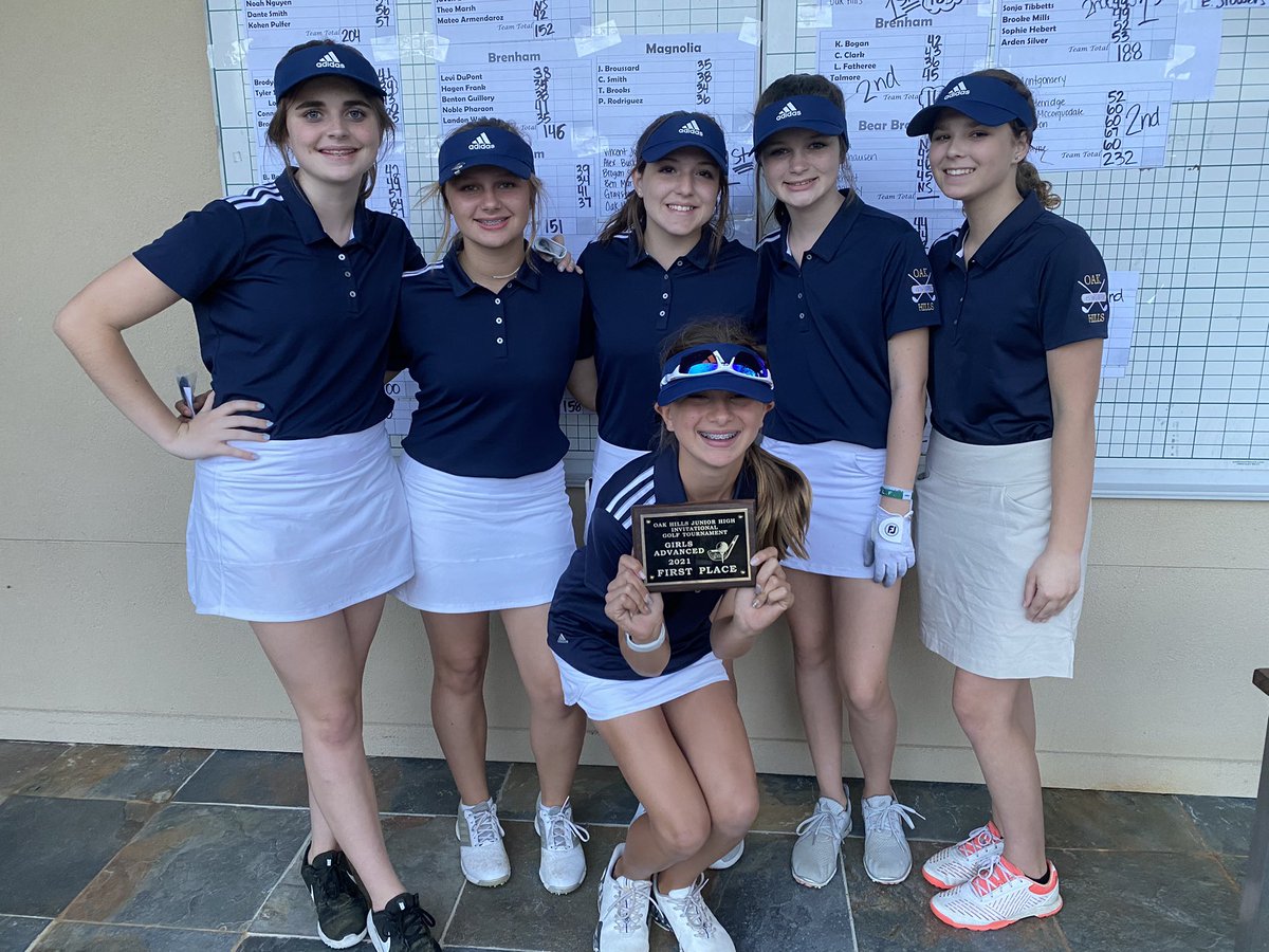 Wins all around yesterday! Awesome playing by all. Tyler Sanford shot 39 and won in a scorecard playoff — on his birthday! Addie Surber lead the girls shooting 38 and placing 1st. Sonja Tibbetts and Brooke Mills tied for 2nd. Vincent Joyce took first in boys modified. Nice work🥇