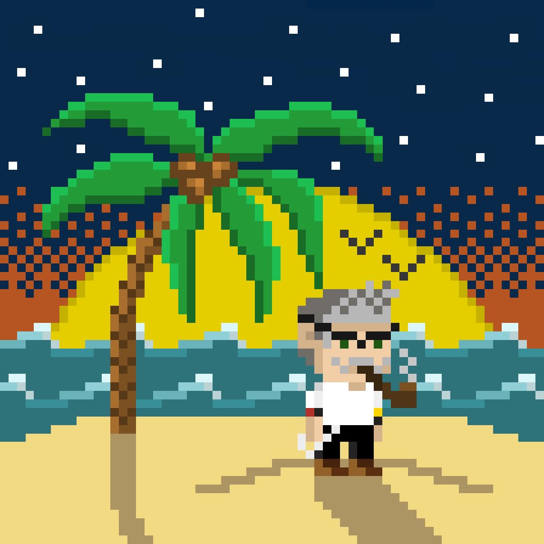 pixel_jerry's tweet photo. Hello #PixelArt World 🖖 https://t.co/0u9NCzFqYx