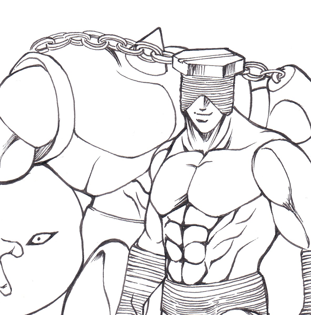 フジダイ Daily Post It Art Challenge S2 S2 134 Kin251 乱入コンビ スクリューキッド ケンダマン 一日一ポストイット絵 キン肉マン キン肉マン2世 キン肉マンアニメ化 ゆでたまご スクリューキッド ケンダマン 乱入コンビ 完璧超人 当時は