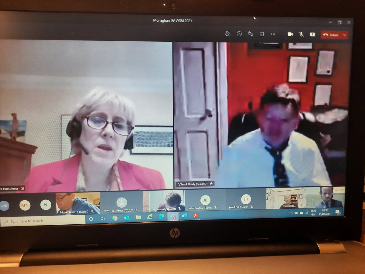 SlaneyTurlough's tweet photo. #IFAMonaghan having their AGM tonight and saying goodbye to County Chair @FrankFrankbrady with plenty of reminiscing and stories of craic over the last 4 years. Minister @HHumphreysFG also paying homage as well as addressing the Executive https://t.co/tbzgG8RIps
