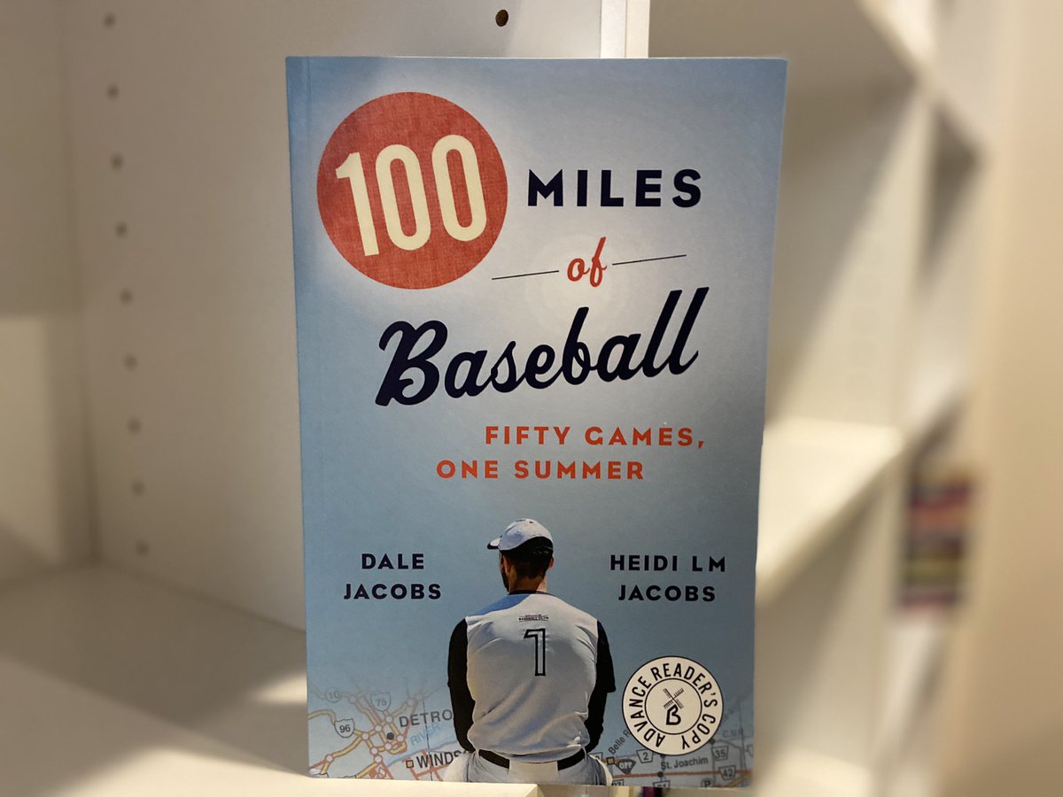 MLBBookClub's tweet image. For the month of April, #MLBBC is partnering with @biblioasis to read 100 MILES OF BASEBALL by @tigerpride and @LitAtLeddy! To win your own copy of this book, FOLLOW @MLBBookClub and RETWEET this tweet! Rules are below in the thread. @MilesOfBaseball