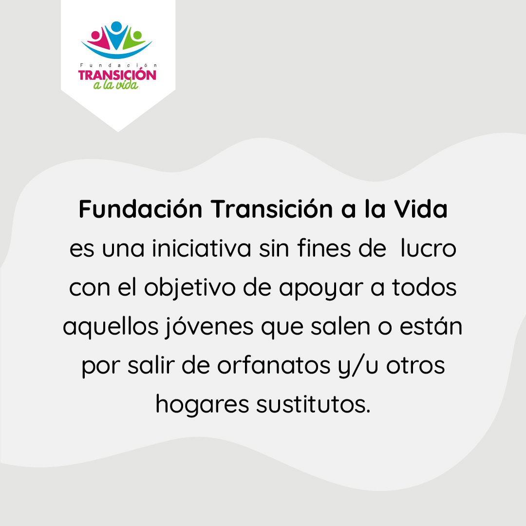 FundaTaV's tweet photo. En el 2012, Patricia Planells crea lo que es hoy Fundación Transición a la Vida, con el objetivo de apoyar y asistir a todos aquellos jóvenes panameños en riesgo social ya sea en orfanatos, albergues o de casas de acogida cuyo futuro es incierto.

#SomosTAV https://t.co/jGOfD9SIPC