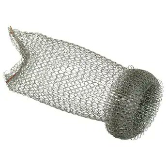 For years I have recommended clients use a "lint sock" on their washer hose to prevent the sink from clogging. Today's client called it a "washer condom" and I don't think I will ever see one again without laughing to myself. 😄🏠🔍
#HomeInspection 
#whatdoyoucallthat
#realestate