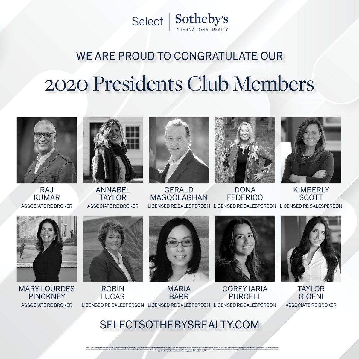 select_sir's tweet image. We are very proud to announce our 2020 Select Sotheby’s International Realty President’s Club! Congratulations to all of these outstanding professionals.⁠ #sothebysrealty #home #localexperts #globalnetwork #realestate #lovewhereyoulive #realestateagent #upstateny #iloveny