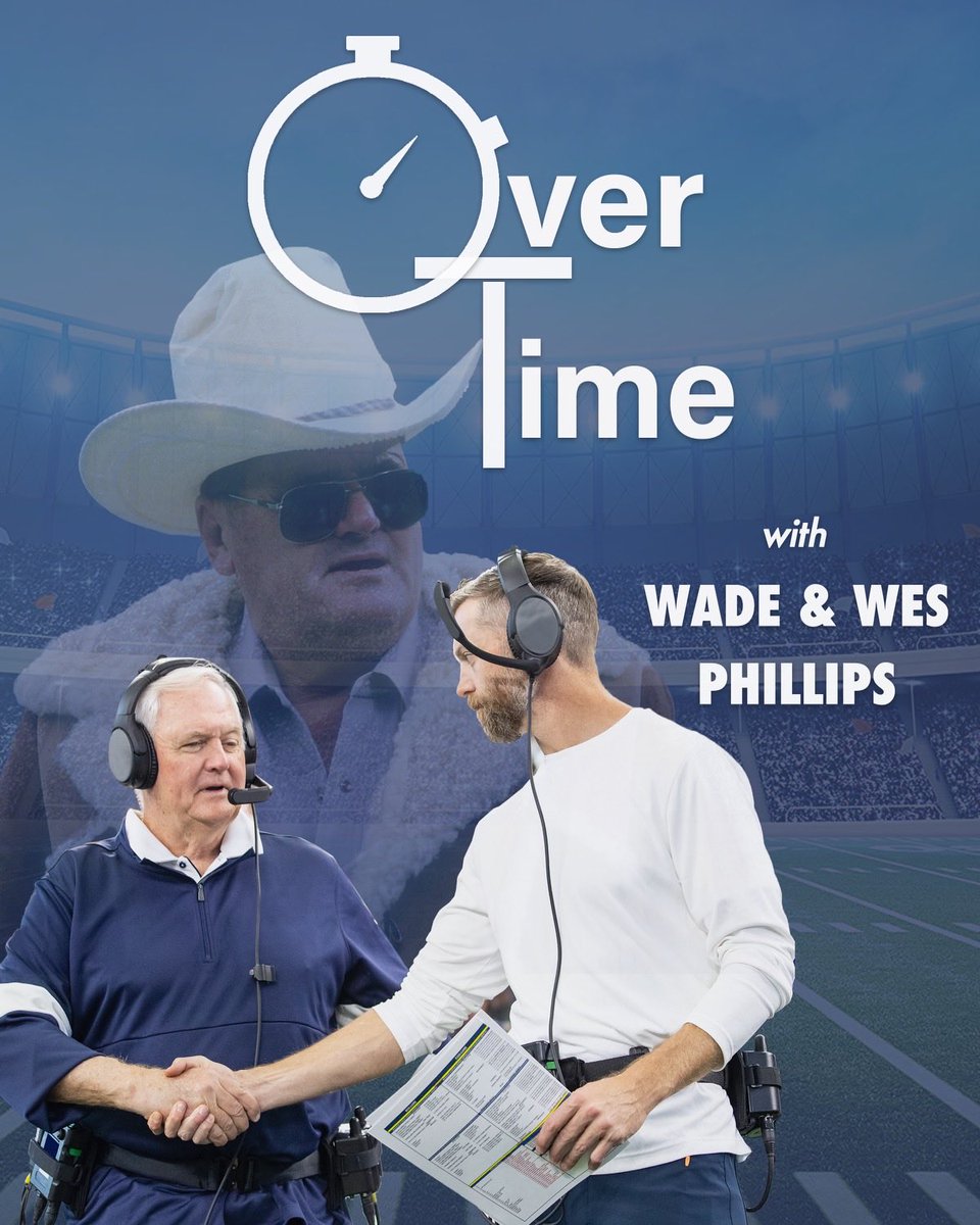 It’s OFFICIAL! I have started recording Over Time podcast with my son Wes @iamwesphillips