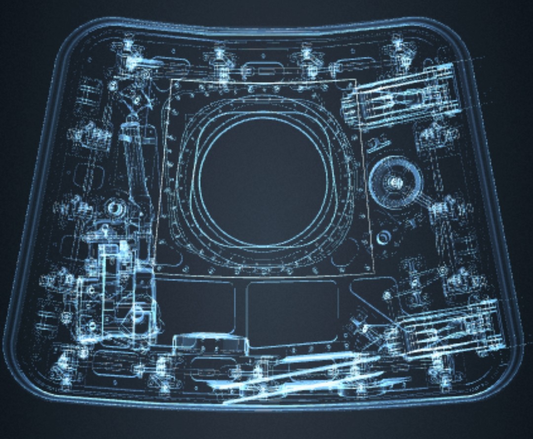 SpacePrints3D's tweet photo. Isn't it a beauty? The Apollo 11 hatch #ProjectEgress https://t.co/lYamJihb1k