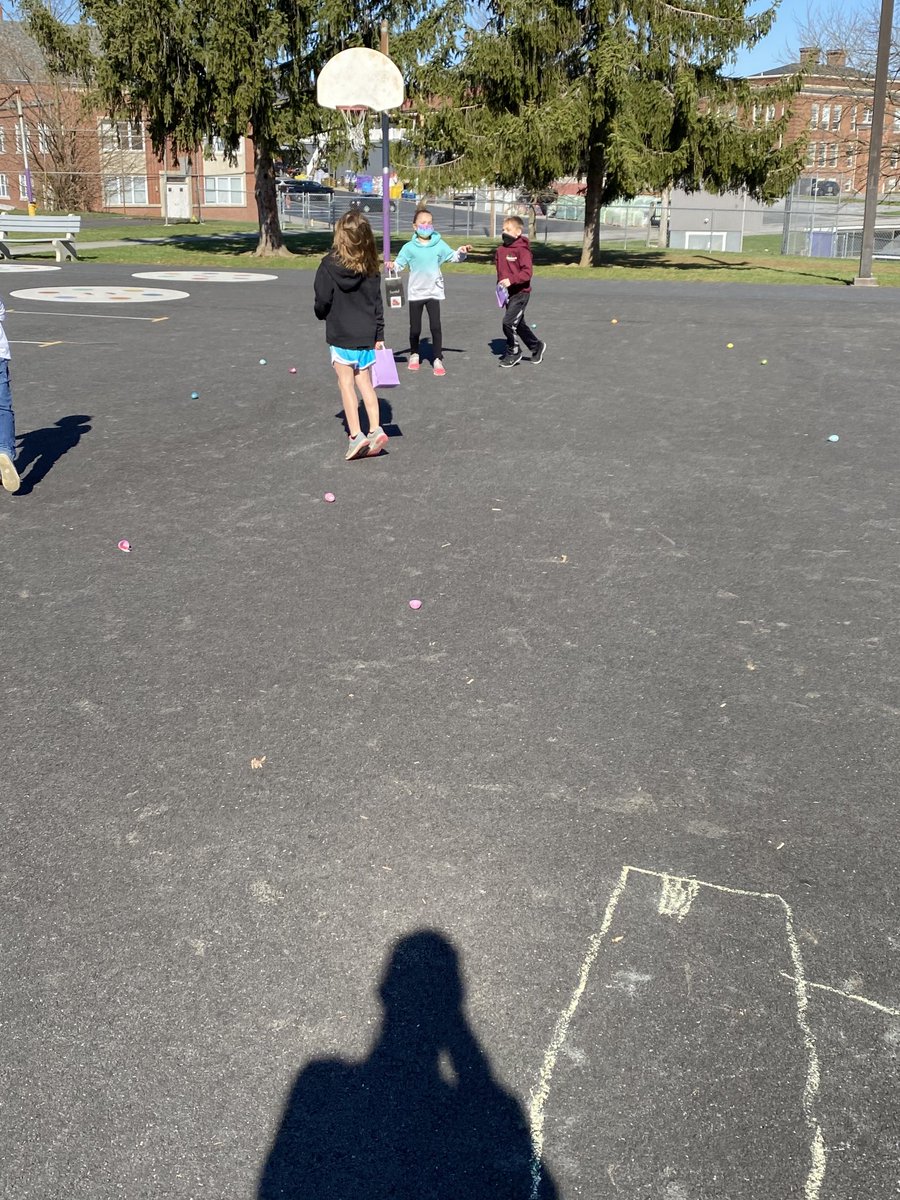 MissGentzler1's tweet image. Educational egg hunt today! ⁦@DESPolarBears⁩ #reCONNECTnycsd