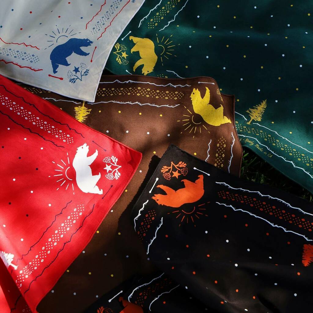 From the very beginning of @hankskerchiefs, the El Bear kerchief was special. It was the first one we designed in house, inspired by my home state: The California Republic. It was also our first kerchief to completely sell out. In fact, every run of ever… instagr.am/p/CNDocvSMqcE/