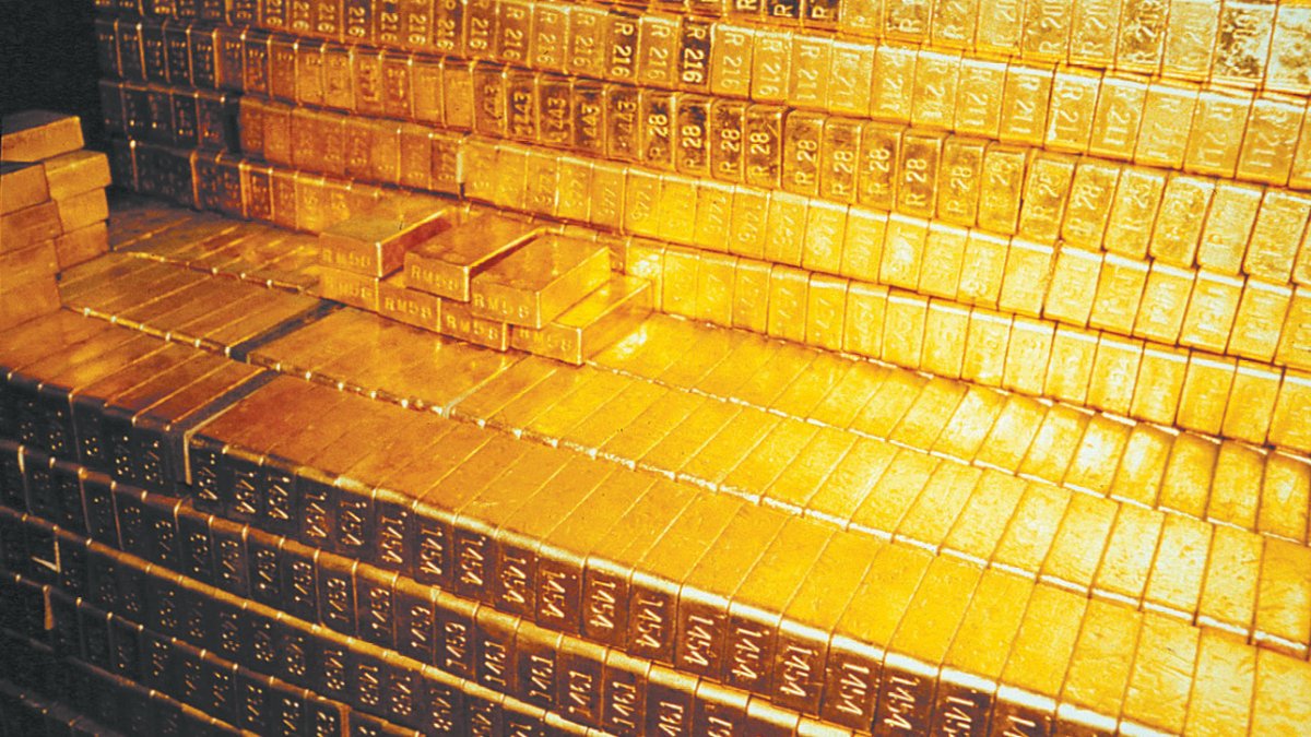 at the same time, the world financial system overall shifted to the US, who had the lion's share of gold reserves and intact infrastructure at the end of WWII. the US got to use their weight to start running things, and US currency became the 'gold standard'