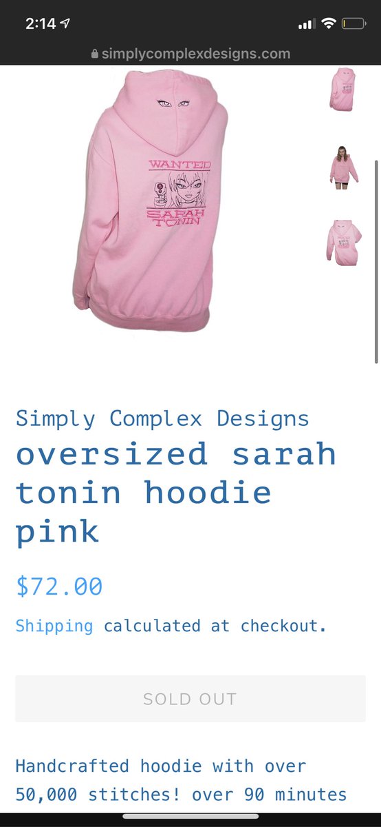 simplycom_plex's tweet image. my pink sarah tonin hoodie is sold out!&amp;lt;3
But you still have the chance to win one ✨💕FOR FREE✨💕 if you enter my instagram giveaway @shopsimplycomplex 💕