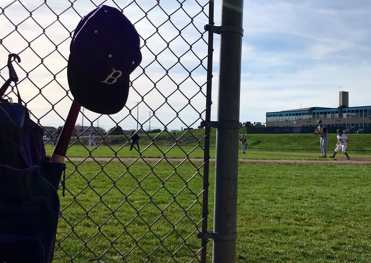 Textbook weather for a ballgame this afternoon. @BaldwinBasebal3 up 7-1 in the 4th, <a href="/colton_10_brain/">Colton Brain</a> got himself a home run over the right field fence, and a minor case of sunburn to take with me into the snow showers we’re supposed to get on Thursday 🥴