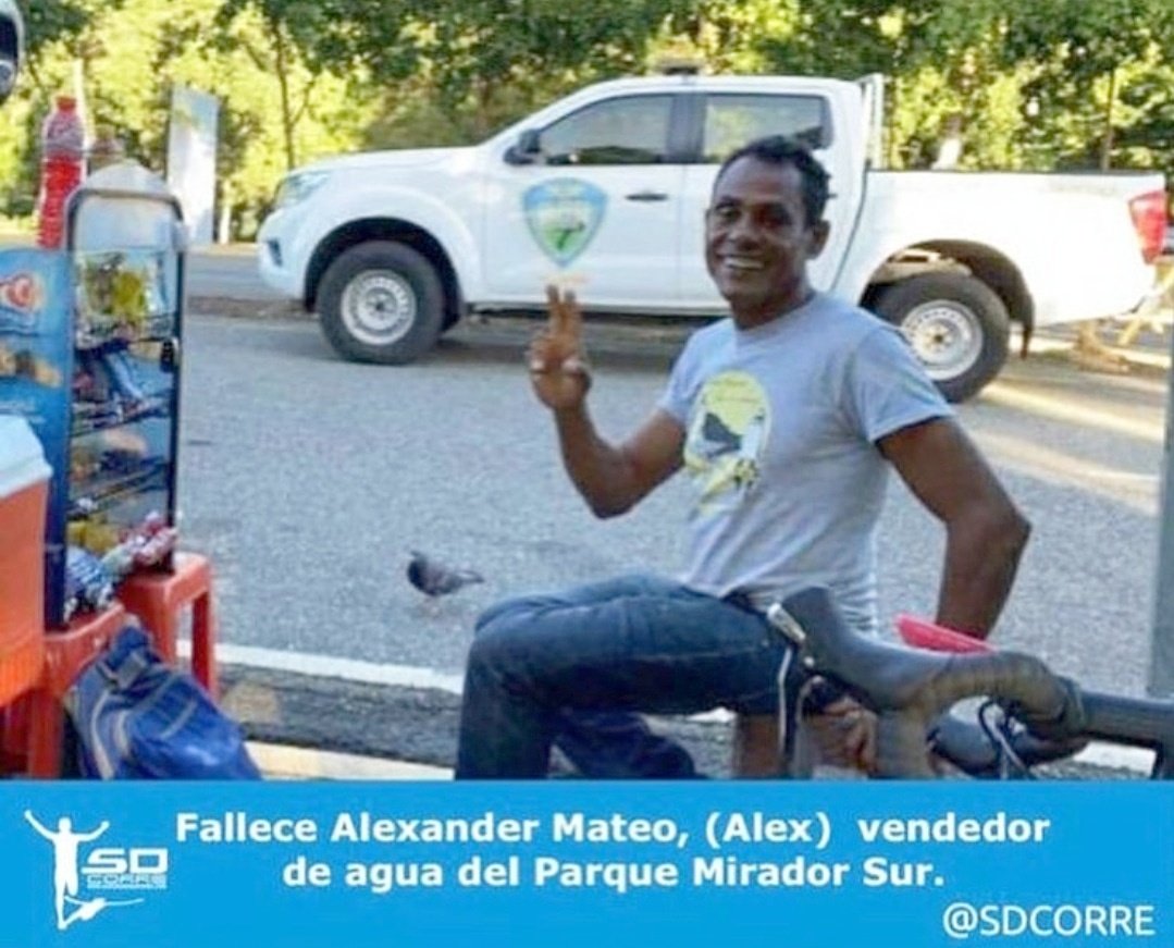 HomeroGonzalez_'s tweet photo. En paz descanses Alex, gracias por brindarnos ese cordial saludo y ser el primero en recibirnos en el Mirador con tu sonrisa siempre durante tantos años!
#distritonacional #miradorsur #RepúblicaDominicana #epd https://t.co/VggNDVrzJ5