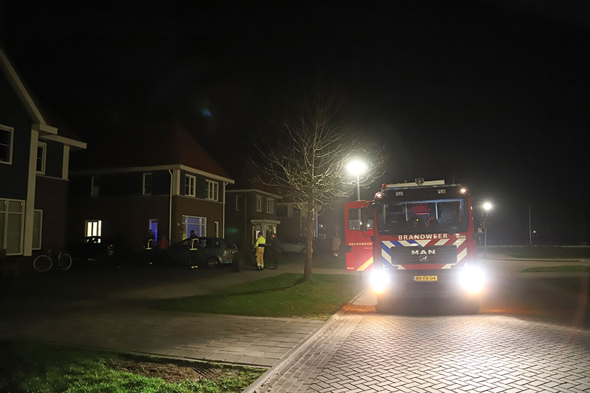 Brandweer rukt uit voor vreemde lucht in de Vosholen..