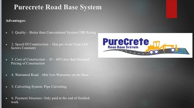 road_base's tweet photo. The Purecrete road base system comes with great advantages compared to the conventional system.#prbsl #purecrete #advantages #roadbase https://t.co/8ja249Hrzn