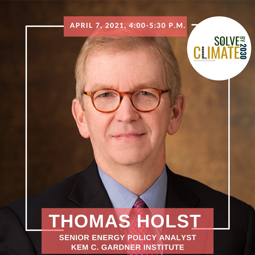 WSUsustainable's tweet photo. On Wednesday, April 7, Utah leaders will present Utah-oriented solutions to address the impacts of climate change.
The webinar will be held from 4-5:30pm. Register for the free link to the webinar at https://t.co/zDOdGzARNo
#makeclimateaclass #solveclimateby2030 #solveclimateutah https://t.co/g6s9qmYDjr