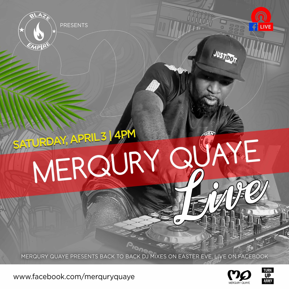 merquryquaye's tweet photo. Saturday, 4pm sharp! #MerquryQuayeLive https://t.co/w8S483hPWL
