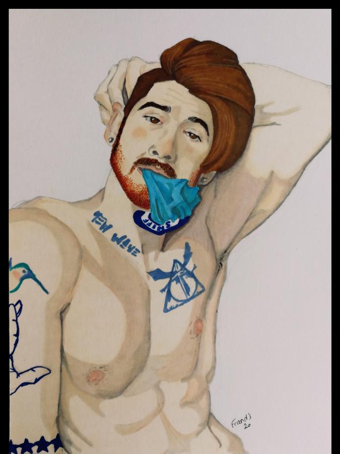 FrandsGabriel's tweet photo. Rt if you would like to worship the jockstrap of @nickmilaniXXX #art #queerart #beardporn #gayart #nickmilani #beardproud #sketch #gayart #gaytattoos #queerart #illustration #pornstar #gaypornstar #maleunderwear #menscents #maleillustration #gayartwork #LGBT https://t.co/pUUrRTzfc8