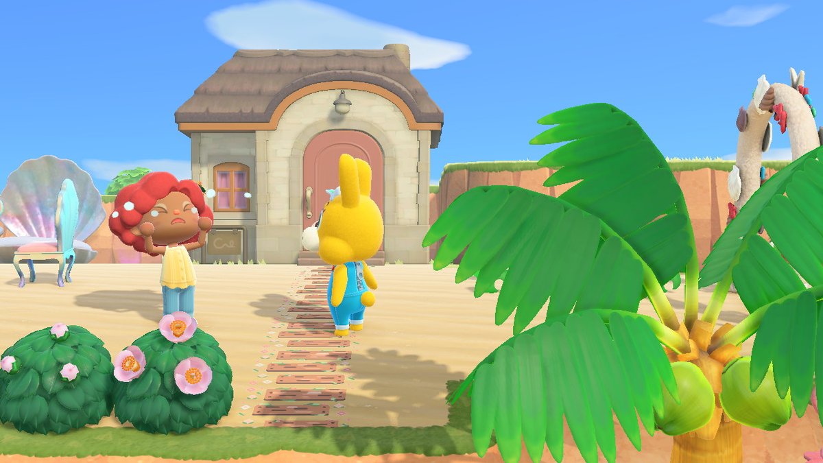 HelloKittyAshC's tweet photo. AmI the only one suffering with PTSD from the last Bunny Day? #AnimalCrossing #ACNH #NintendoSwitch https://t.co/gVXNxTTqW1