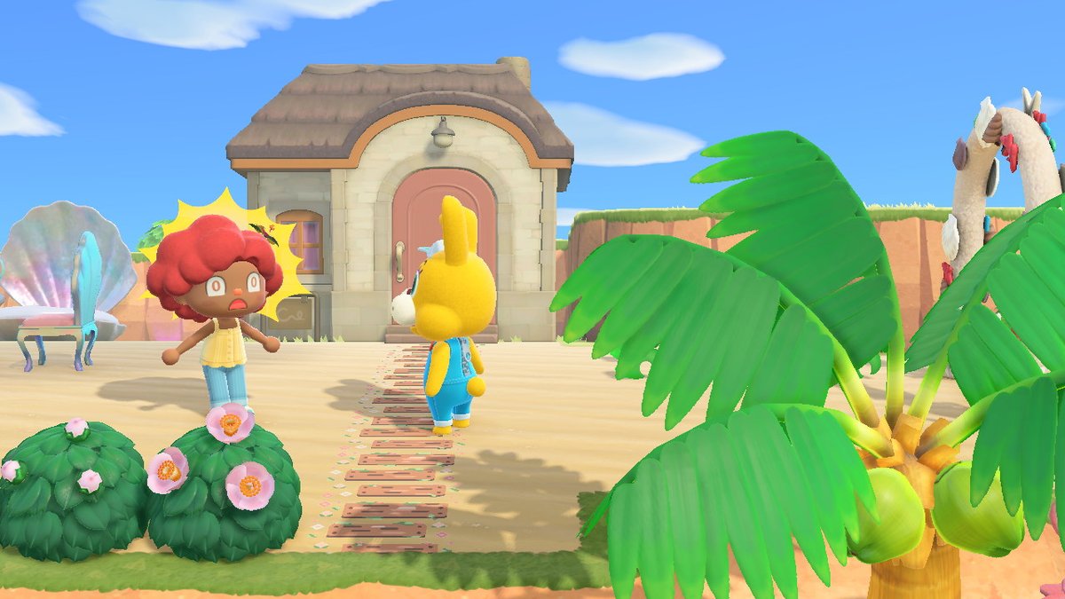 HelloKittyAshC's tweet photo. AmI the only one suffering with PTSD from the last Bunny Day? #AnimalCrossing #ACNH #NintendoSwitch https://t.co/gVXNxTTqW1