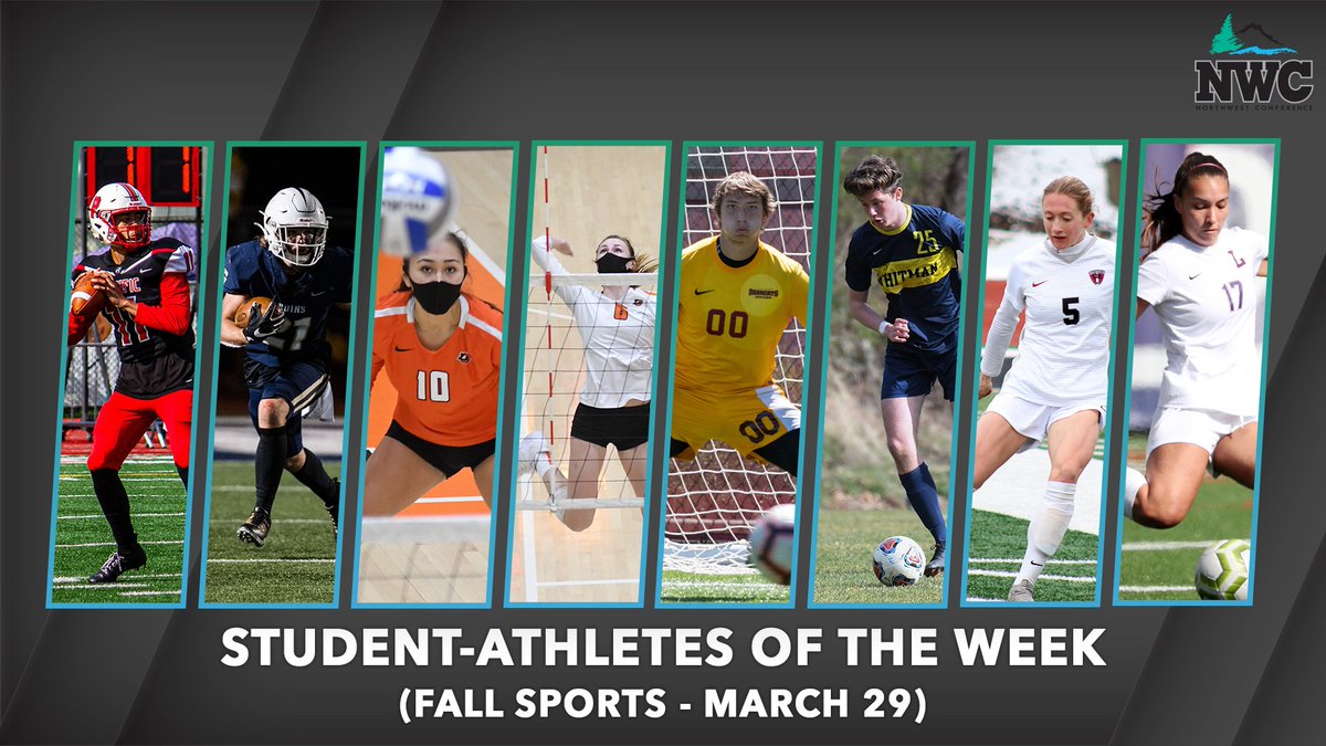 NorthwestConf's tweet photo. Northwest Conference Announces Fall Sport Student-Athletes of the Week 

#NWCSAOW

https://t.co/qLaCiQh5fH https://t.co/2VOWxvI66G
