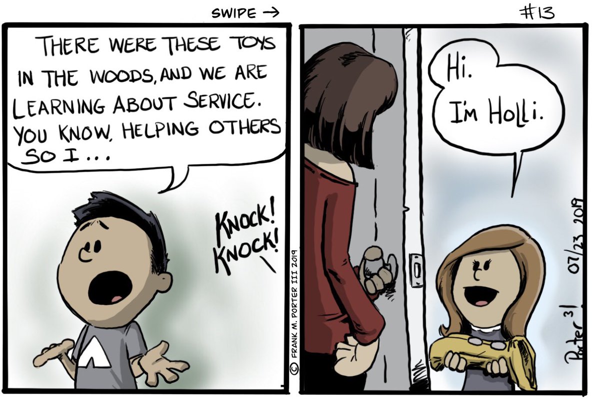 LilStevieComic's tweet photo. Lil Stevie Comics RERUNS
Welcome to the official Lil Stevie Comic Page. Here you will find a comic full of Faith, Family and Fun. We will add all the original comics here along with all new content. Enjoy #Faith #Family #Fun #FaithFamilyFun #lilsteviecomic  #lilsteviecomics https://t.co/jzvWuqAhMk