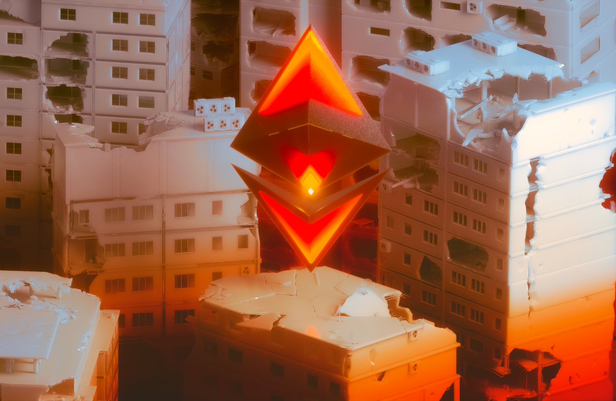 It's a sign..
Finally started mixing my gradients with 3d renders

So here is my first ever 3D NFT pirece!

THE ETHERNAL CALL - 0.999 ETH
foundation.app/sergeposters/t…
 #NFT #Cryptoart