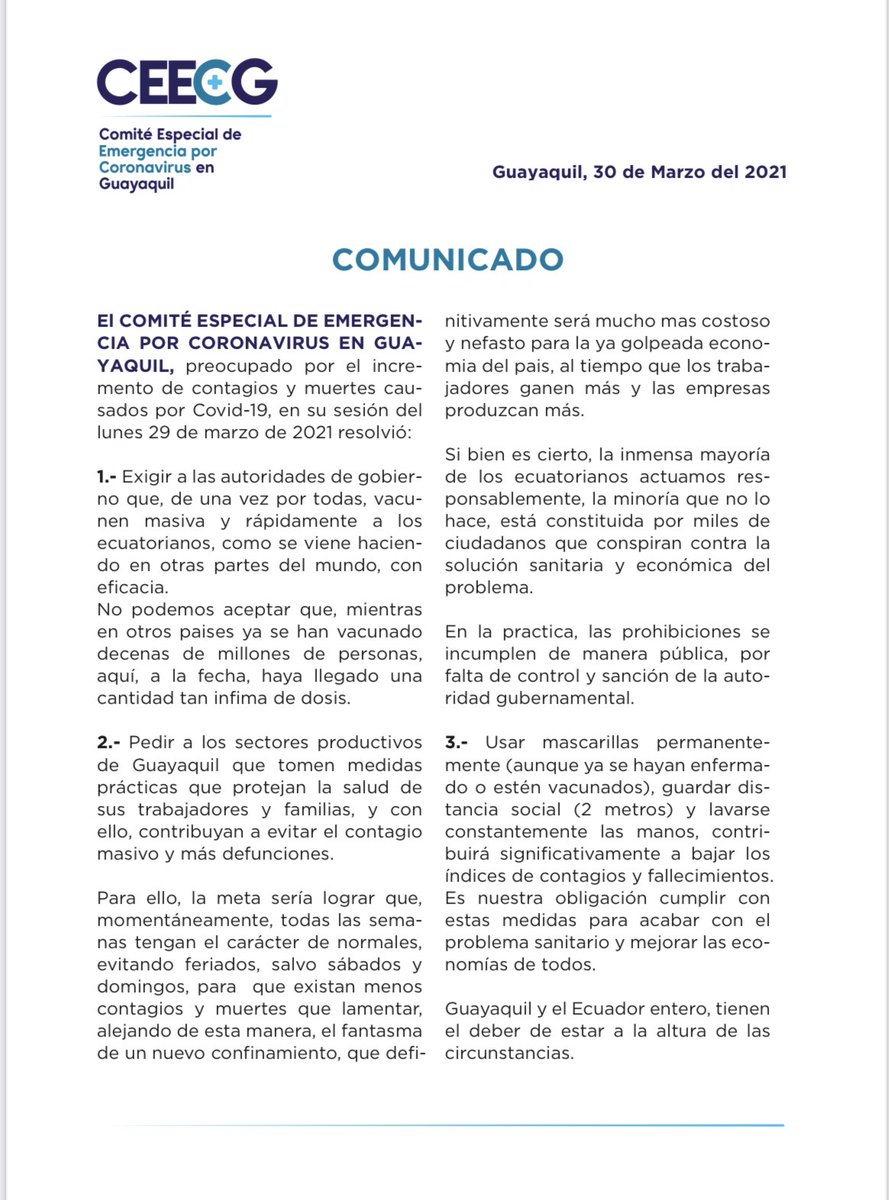 Comunicado