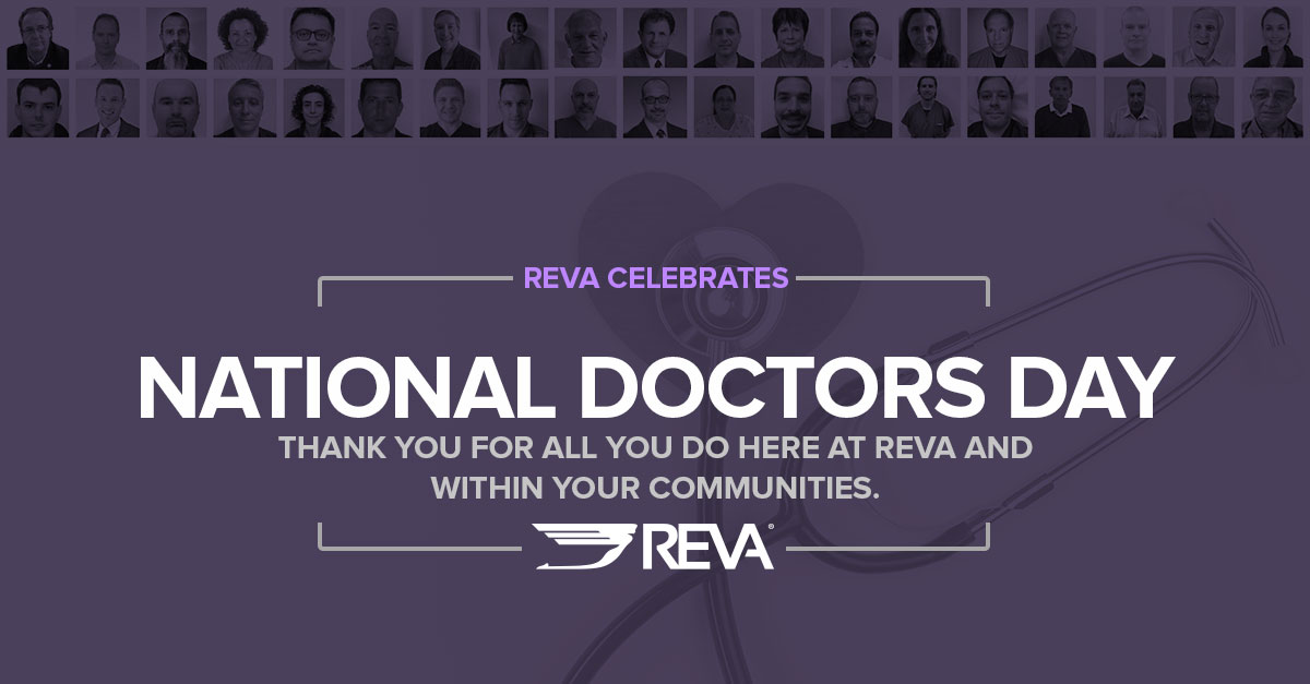 Happy National Doctors Day! Thank you for all you do here at <a href="/REVAInc/">REVA, Inc.</a> and within your communities. 
.
.
#NationalDoctorsDay #doctorsday #WeThankDoctors #physicians #doctors #revaairdoctors
