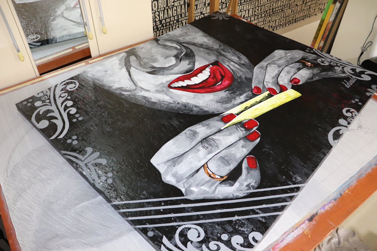 _deleade's tweet photo. #art #lagosartshows #illustration #artist #ArtistOnTwitter #interiordesign #design #auction #Art635 https://t.co/ulDZocKf4C