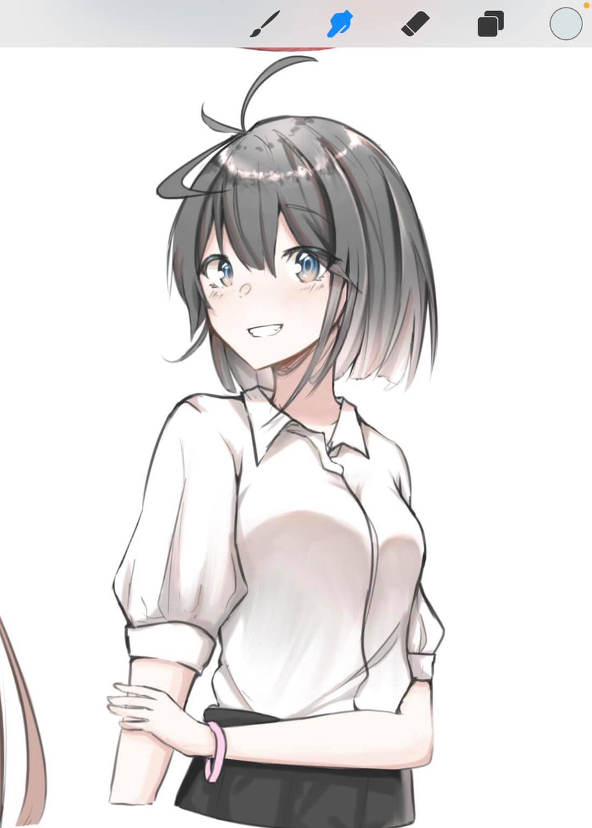 Noob_is_a_Loser's tweet photo. Thank you from Panuphong Yodaua for the drawing for me so much. ああああああ くそかわいい!!!
#cute_ghost #senpai #girl_friend #onee_san #student #Thai_student_uniform #My_characters #blue_eyes #short_hair #fangs #Ghost_Kiss #yurei #幽霊 https://t.co/qpvxMoU3pz