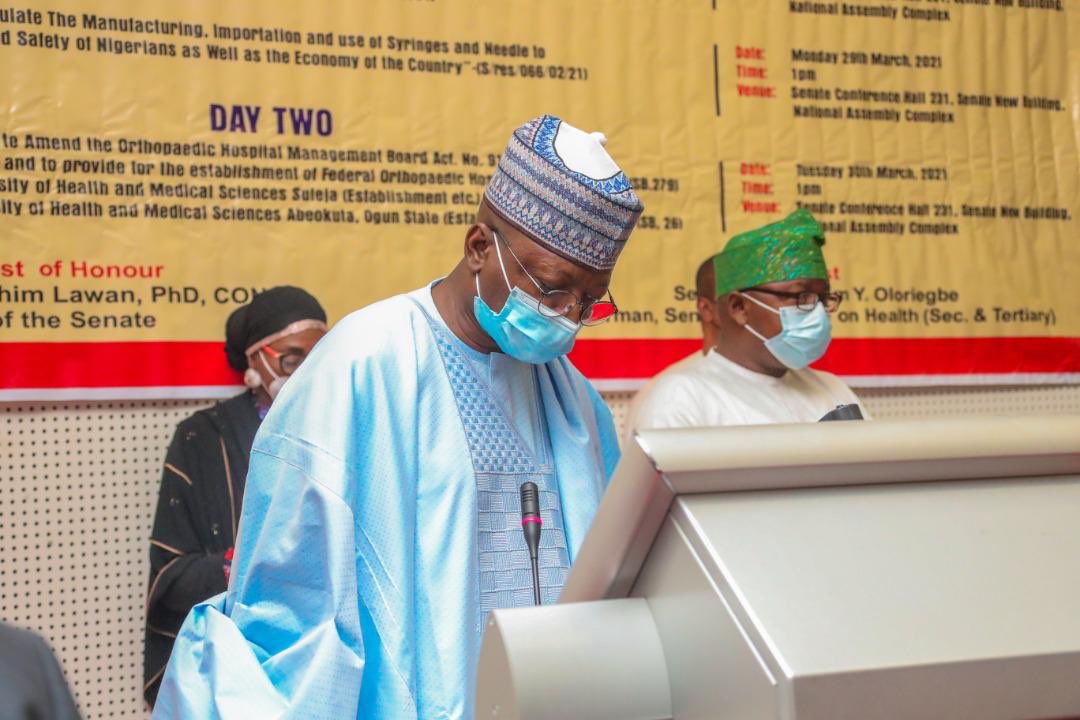 NGRSenate's tweet photo. Earlier today, the the Senate Committee on Heath (Secondary and Tertiary), concluded its two days Public/Investigative Hearing on some bills in the health sector. https://t.co/fBAJM0qZLZ
