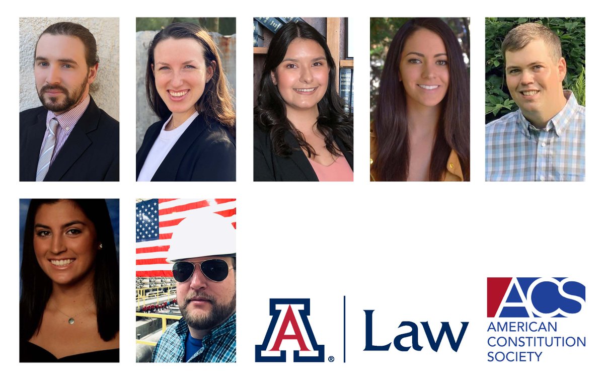 ACSstudents's tweet photo. Congrats to this week's #StudentChapteroftheWeek,
@uarizonalaw! "The Arizona Law Student Chapter continues to work tirelessly to ensure that the law is a force for protecting our democracy and for improving peopleβs lives" Read more: https://t.co/3grwWReJBG https://t.co/5LB3jL1ykw
