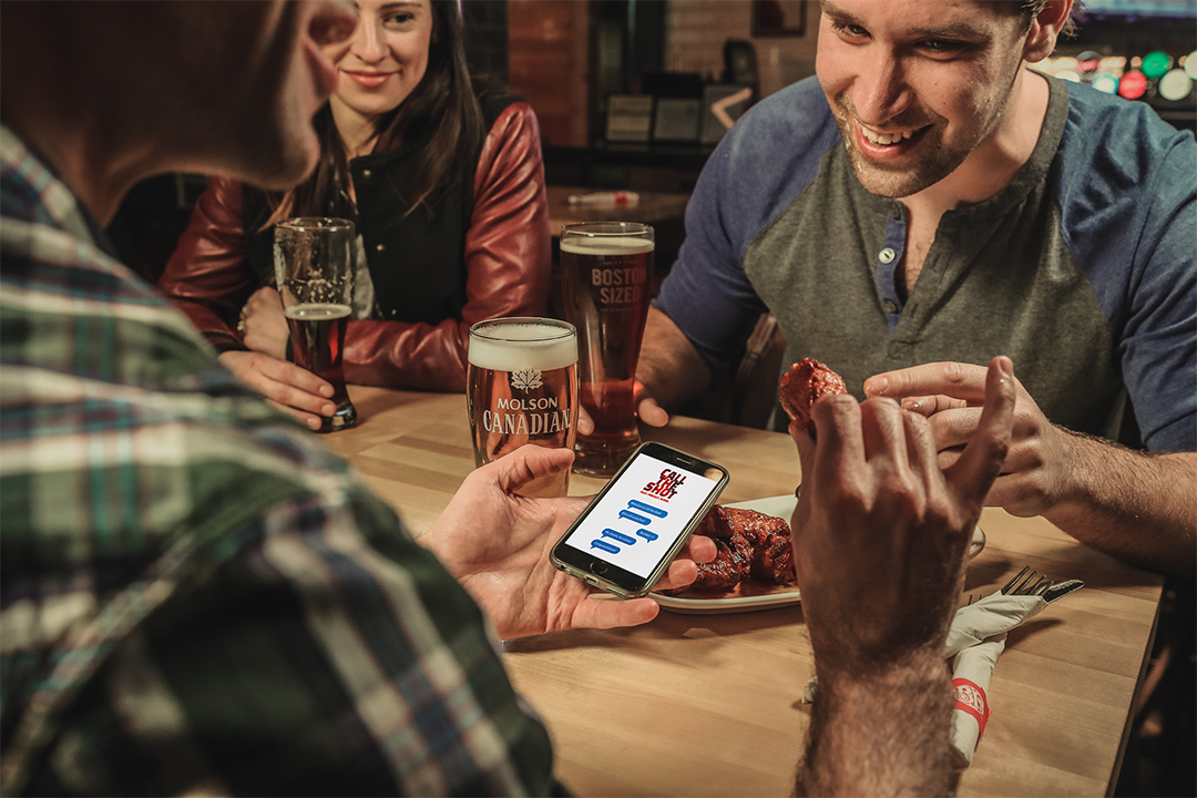 BPFortMcMurray's tweet photo. Whether you're catching the game in the Sports Bar or at home, predict game outcomes for a chance to win instant prizes. All you have to do is order a Pizza Flight or any Molson product and receive a unique pin code to play. #CallTheShot https://t.co/r5syYehGMS