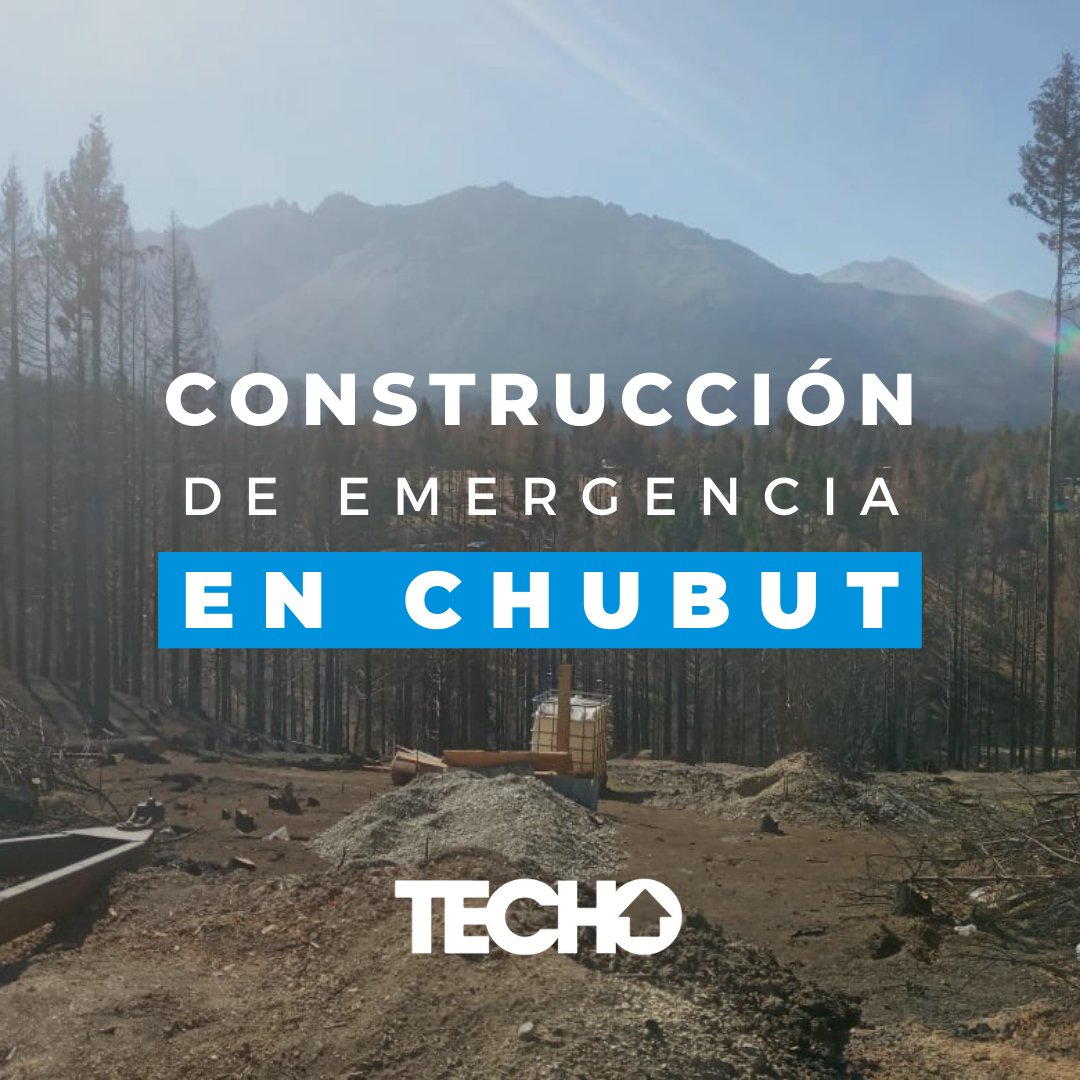Frente a los incendios que afectaron a más de 400 familias en la #Patagonia, vamos a realizar una construcción de emergencia en la localidad de Lago Puelo, #Chubut.  Ante la inminente llegada del frío invernal, las familias necesitan soluciones concretas y urgentes.