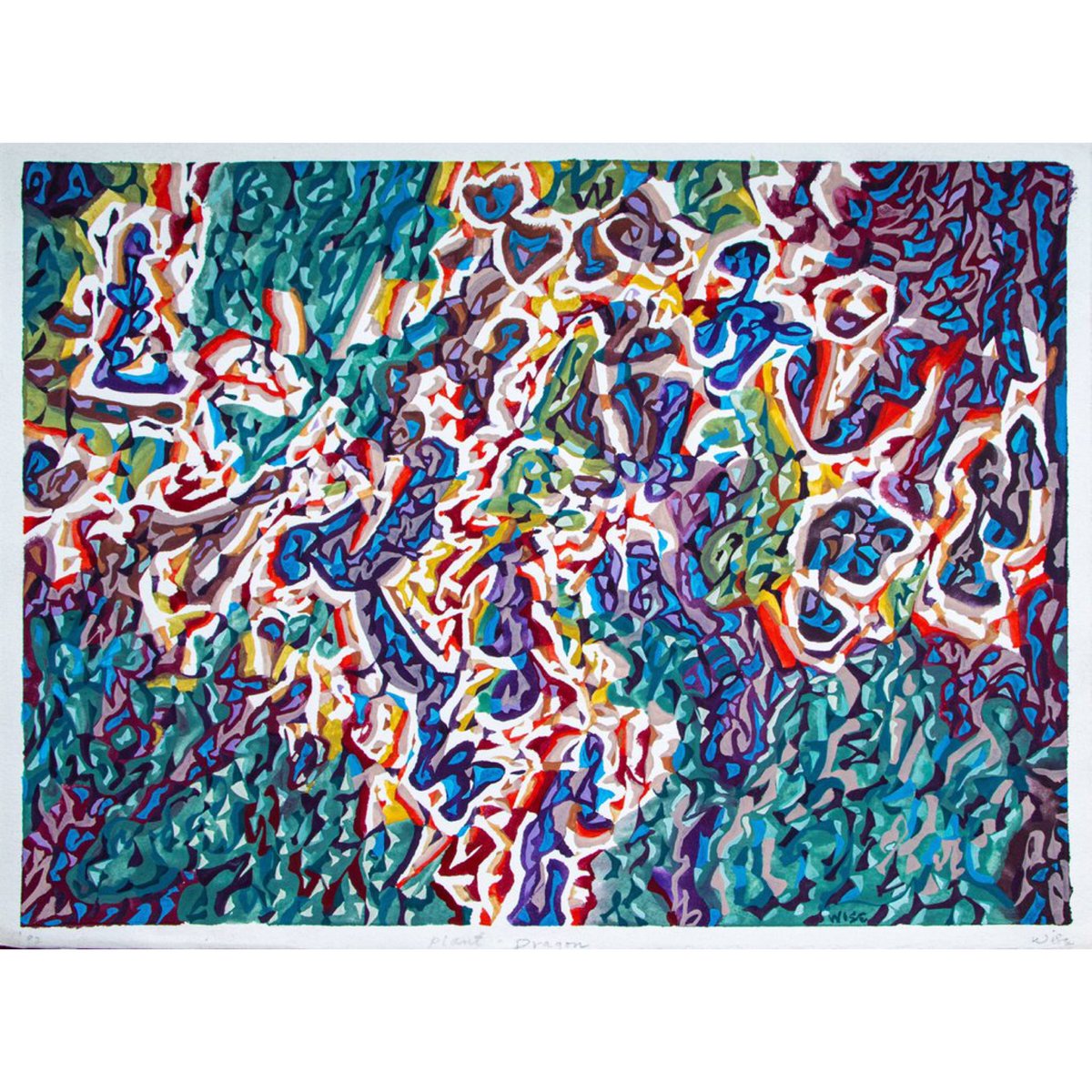 WGalleries's tweet photo. Striking, thought-provoking works by Jack Wise like “Bodhisattvas Blessing” (left) and “Plant Dragon” (right) are featured at Winchester Galleries as part of our current exhibition, In Search of Form.

#jackwise #gouache #winchestergalleries #canadianabstraction #yyjarts https://t.co/T02QXPLLAk