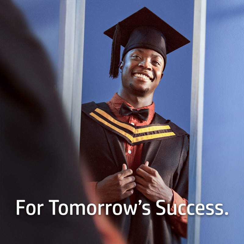 HP's tweet photo. Chase your dreams with HP’s new notebook powered by 10th Gen Intel® CoreTM i3 Processor - For Tomorrow’s Success.