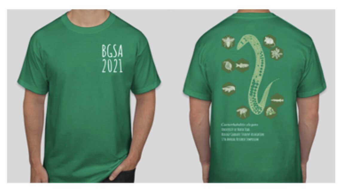 Tomorrow is the last day to order t-shirts for the BGSA Research Symposium! Order online at untbgsa.weebly.com! Designed by the talented <a href="/SujataAgarwal25/">Sujata Agarwal</a>!