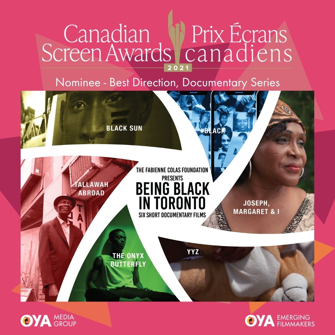 Congratulations to the Being Black in Toronto directors ( Omolola Ajao, Valerie Amponsah, Yasmin Evering-Kerr, Sharine Taylor, Adrian Wallace, Yvano Wickham-Edwards)  on being nominated for Best Direction, Documentary Series at the <a href="/thecdnacademy/">The Canadian Academy</a> Canadian Screen Awards!!