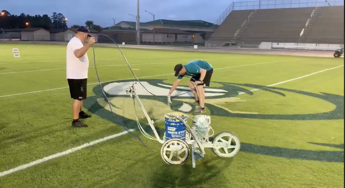 levineturf's tweet photo. So much time &amp; effort by volunteers goes into keeping these surfaces looking first class! We take pride in it, and need to have the support of the school board with our chemical applications and fertilizer programs! #SaveTheFields https://t.co/M0Ru9gjPo7