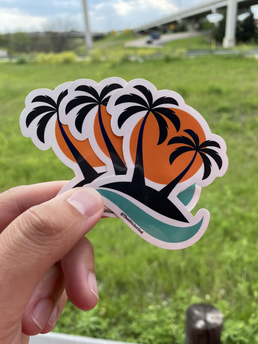 TheeStickerGod's tweet photo. With summer quickly approaching, is anyone taking a vacation to an island or beach? 🤔🌴🏝🏖
Comment below with a place you want to vacation to. 🤿🏝👙🩳

#vacation #palmtrees🌴 #islandsofadventure #TheeStickerGod #Sunsets #sand #islandvibes #love #beautiful #stickerdesign https://t.co/KxwmVGv23e