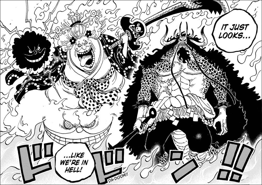 Shonen Jump on X: One Piece, Ch. 1,037: Legends clash as Luffy and Kaido's  thunderous battle continues! Read it FREE from the official source!    / X