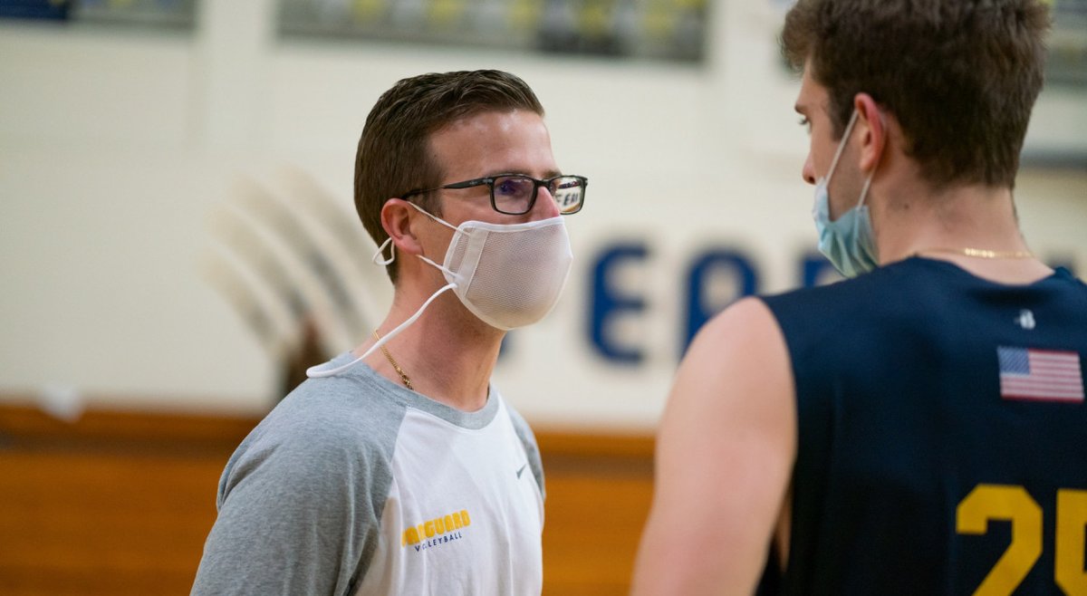 VULions's tweet photo. #VUMVB Rostratter Voted GSAC Coach of the Year
 - https://t.co/DGsEDjr1wL https://t.co/KMcnm8OATa
