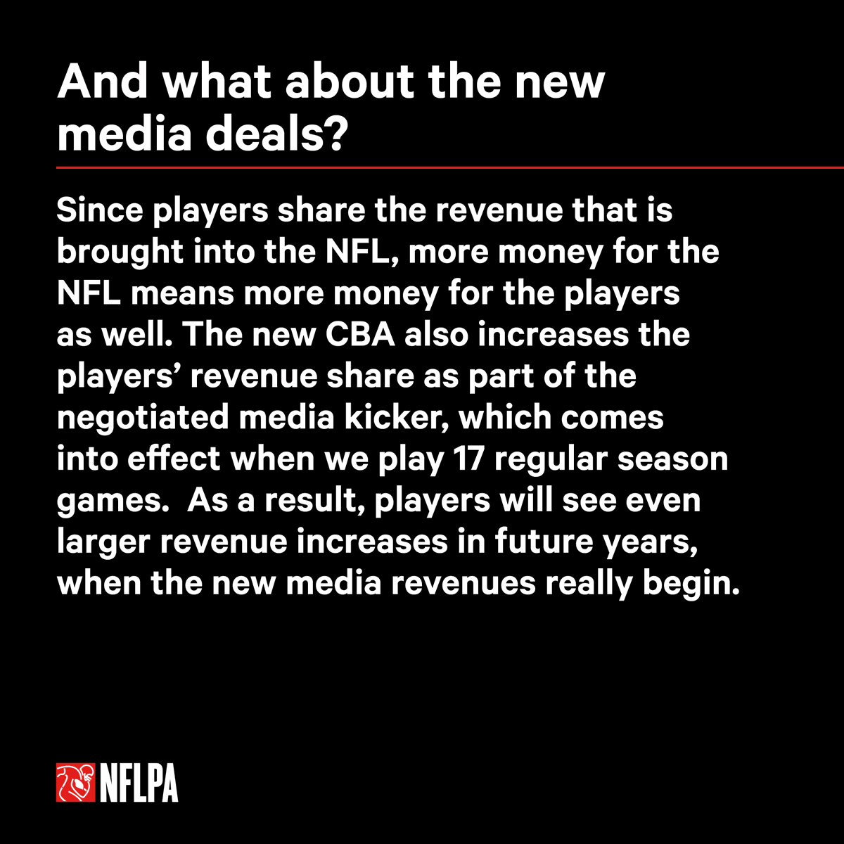 NFLPA tweet media