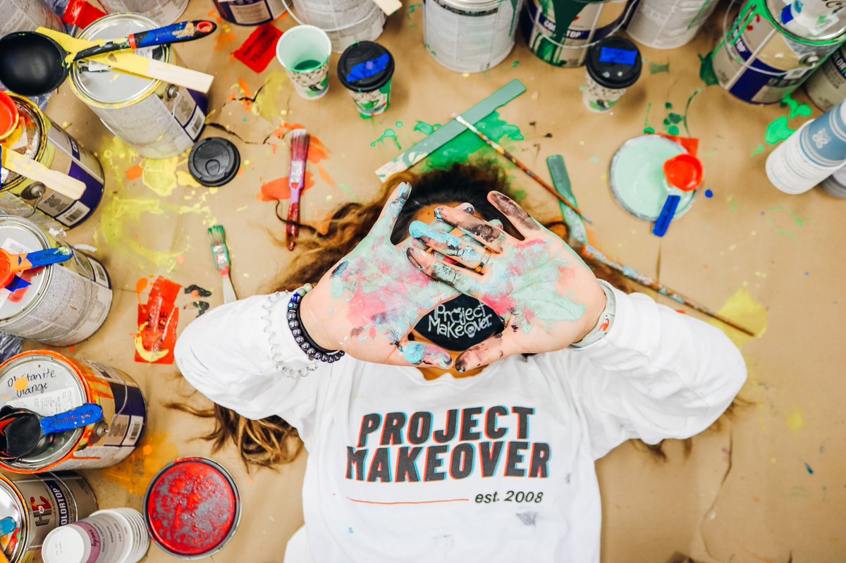 projectmakeover's tweet photo. Makeover Weekend was already a week ago! Take a look at all the fun we had and the projects we completed. Teamwork makes the dream work 💫💭 
#PM21 #DreamBigPM https://t.co/yIffUbrO47