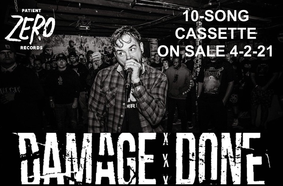 PatientZero413's tweet photo. #PatientZeroRecords would like to welcome @xdamage_donex to the family. Look for some vinyl down the road and a 10-song cassette going on sale Friday.
#PatientZero413 https://t.co/19ZPAo6NMk #FloridaHardcore #FLHC #NYHC #OldSchoolHardcore https://t.co/FHE59v695q