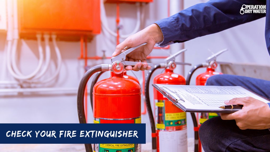 Are you ready to prepare your boat for the summer? Be sure to check your fire extinguisher. Fire extinguishers have a habit of discharging over the winter. Make sure you still have a fire extinguisher in your boat and that it is still charged. #ODW21