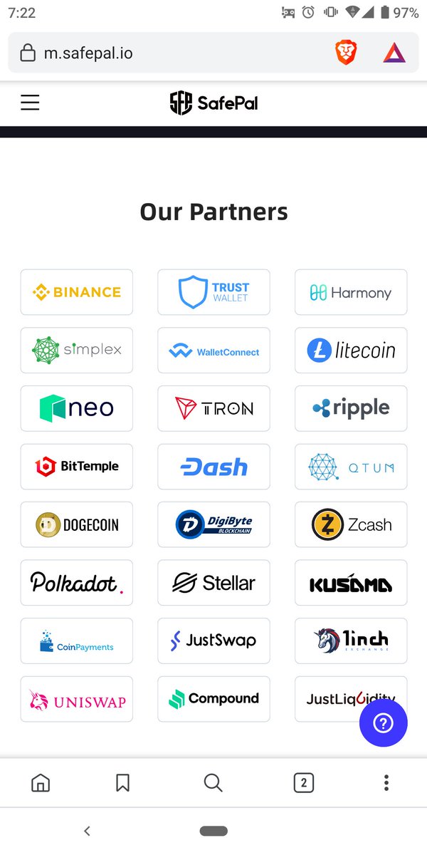 cardanocardano1's tweet photo. $SFP そろそろ来る #SafePalWallet の #Earn 機能について。パートナーである #Trustwallet のステーキングみたいな感じかな？勝手に妄想してみる。あー楽しみだw (´∇｀)
ちなみに #Trustwallet も
クレカ決済できるのね(*ﾟДﾟ*) https://t.co/eSgpMbh69d