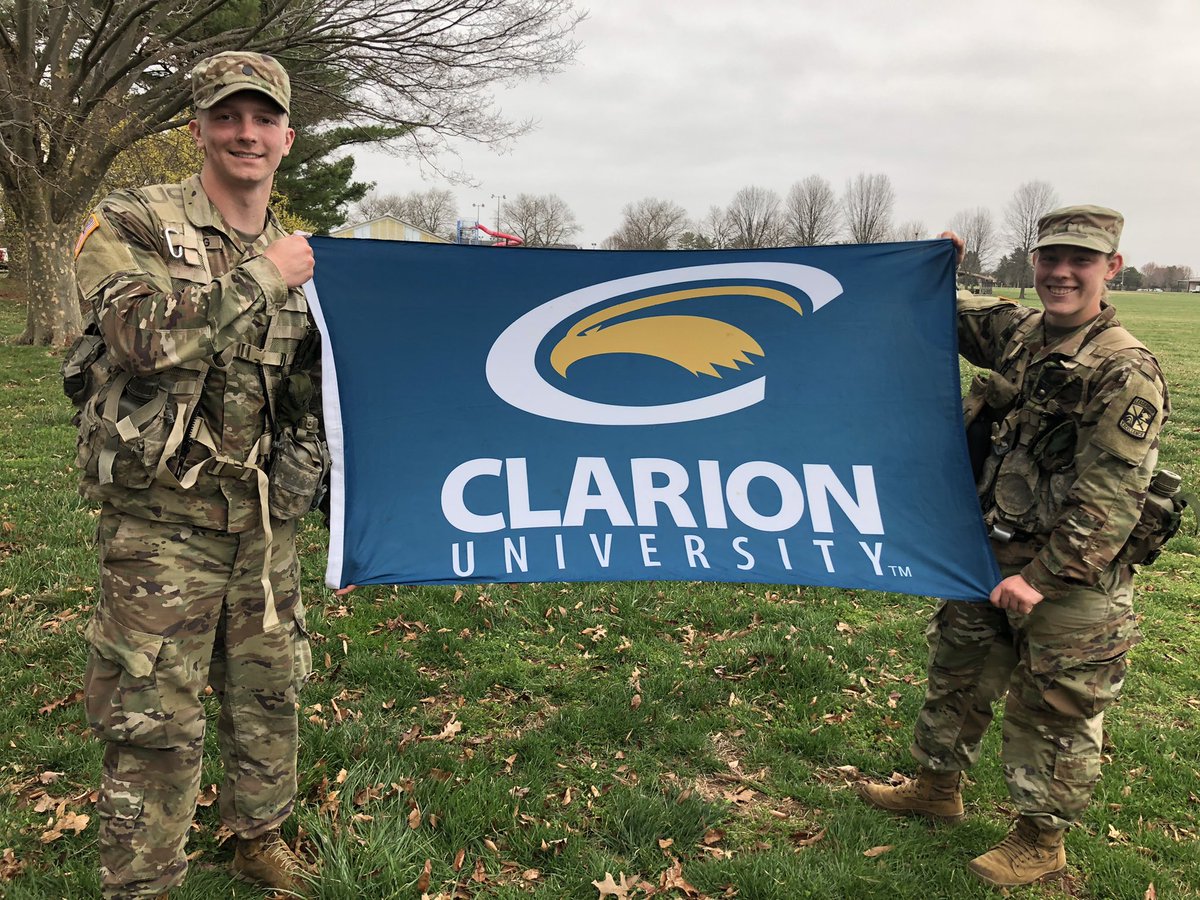 Clarion University ROTC tweet media