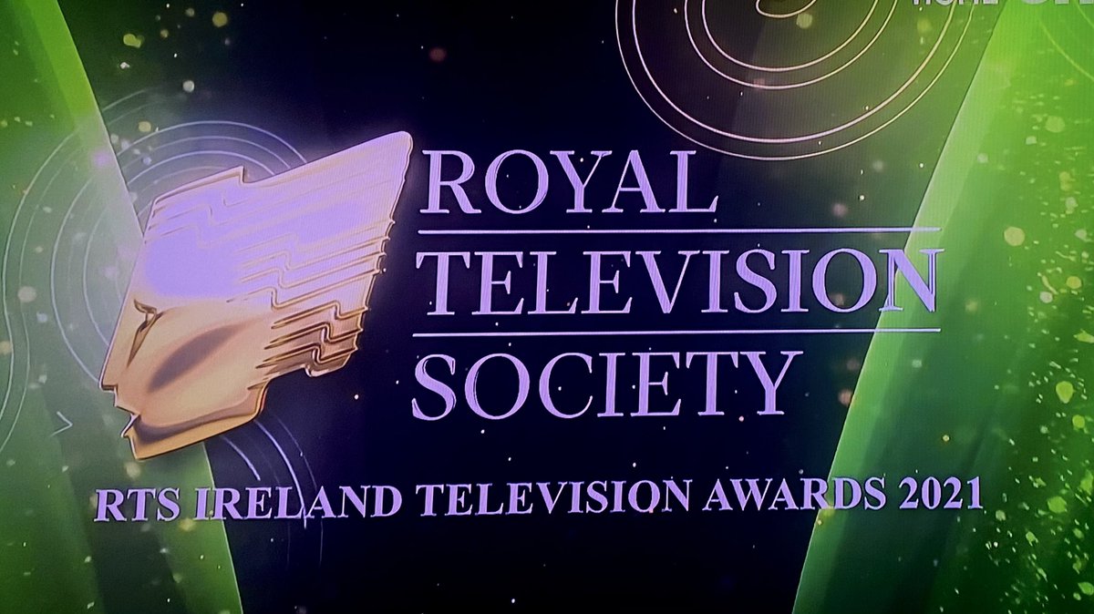 Thrilled to have won in the Entertainment category tonight at the @RTS_media Ireland Television Awards with @DWTSIRL - congratulations to all the crew ⭐️ #RTSawards #dwtsirl